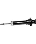 Heavy Duty Rear Shock Absorber For Scion Tc 2005 Through 2010 Black Coated with loop mount, side view.