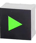 Capacitive Proximity Sensor CTH Series Low Voltage 2 To 5.5 V DC Compact Noncontact Detector, black casing with green arrow