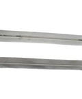 Stainless Steel Mailslot For Front Door 13 By 4 Inch Through Door Letter Plate Rustproof 304 Steel With Satin Finish Heavy Duty Weather Resistant Mail Slot Built To Last And Easy Install For Everyday Use.