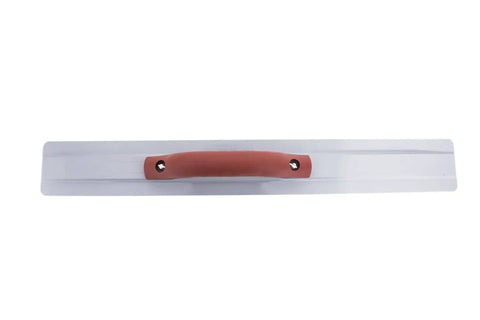 24 Inch Beveled End Magnesium Hand Float With DuraSoft Handle And Cast Magnesium Blade For Slick, Pro Level Concrete Finishes, Made In USA Mag Float For Wide Slabs And Commercial Pours