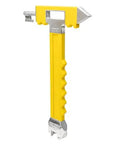 Emergency Water And Gas Valve Shut Off Tool With Corrosion Resistant Cast Aluminum Construction, High Visibility Yellow Handle