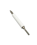 Top Shelf Platen Roller Direct Swap For 105SL Thermal Label Printer G32011M with white rubber surface and metal ends.