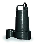 Heavy Lifting Three Quarter HP Submersible Sump Pump With Straight Shot 120V Connection And Hassle Free 1.5 Inch Plumbing Hookup. Black design.