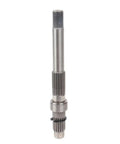 Final Drive Shaft For 139QMB 139QMA 49cc 50cc 195mm Gearbox Output Shaft Replacement Part For Chinese Scooters Moped Go Kart And ATV Drop-In Ready Durable 4-Stroke Upgrade With Easy Install, 195mm metal shaft