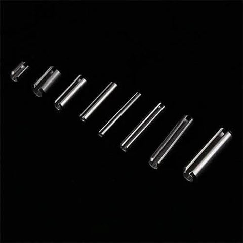 280 Piece Stainless Steel Slotted Spring Pin Kit With Storage Box, Split Roll Pins M1.5 To M8, 304 Stainless