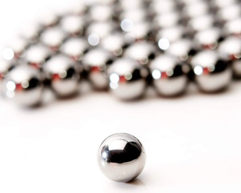 Three Sixteenth Inch 440 Stainless Steel Bearing Balls Grade G25, Precision Grade AISI 440, 100 Count, High Hardness