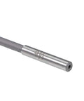 Three Sixteenth Inch Chucking Reamer For Lathe HSS With Six Straight Flutes H8 Tolerance Round Shank Milling Cutter close-up view