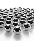 1000 Pcs Five Sixteenths Inch Precision Steel Bearing Balls For Slingshots 8mm Ammo Carbon Steel AISI 1015 Smooth Silver Finish