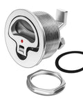 316 Stainless Steel Boat Cam Latch Non Locking Marine Grade O Handle Fits Two And One Half Inch Hole Mount Latch Durable Weatherproof Hardware For Boats And Seacraft