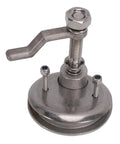 Jiawu boat cam latch, stainless steel 316, adjustable 1.25–2.75 in, flush mount with back plate and red indicator