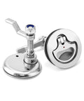 Marine grade 316 stainless steel boat cam latch set fits 52mm hole cutouts and 1/2 to 1 inch panels, 2 pack view.