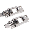 Boat anti-rattle latch clamps, 316 stainless steel marine grade with center tension cam for yachts and boats
