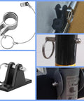 Four Sets Quarter Inch Diameter Single Ball Quick Release Pins Made From 316 Stainless Steel For Bimini Tops And Marine Hardware