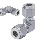 316 Stainless Steel Tube Pipe Connector With Quick Connection For Industrial Vintage Projects And Furniture Leak Proof 2 Way Fittings