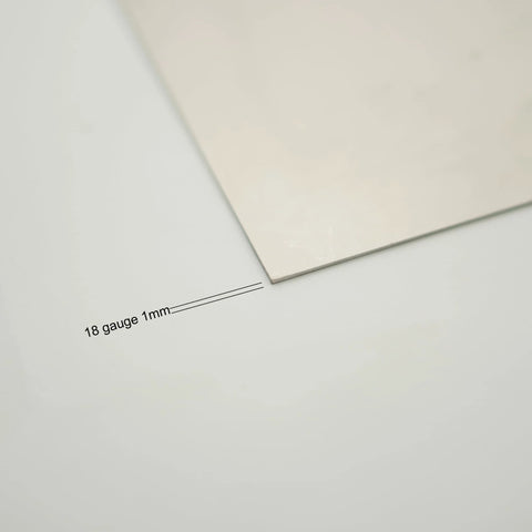 316 Stainless Steel Sheet 18 Gauge 1mm Thick SS316 Plate For Crafting And DIY Projects Not Magnetic Flat Metal Sheets