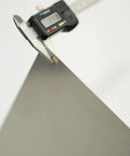 316 Stainless Steel Sheet 18 Gauge 1mm Thick SS316 Plate For Crafting And DIY Projects Not Magnetic Flat Metal Sheets For Kitchen Auto Jewelry And Marine Use with caliper measurement