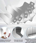 80 Piece Size A 2 By 2 Inch Stainless Steel Slotted Shim Go To Pro Grade Shop Kit with 316 Stainless Steel, different thicknesses shown