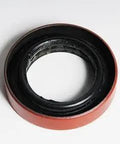 GM Front Drive Shaft Slip Yoke Oil Seal 8673526 OE Replacement for GM Vehicles, black and red circular seal on white background.