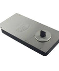Heavy Duty Floor Spring Glass Door Hinge Auto Closing for wide openings up to 264 lbs, 116 degree swing, fits 31.5 to 39.4 inch doors.