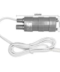 Badass 12V Submersible Water Pump Delivers Killer 600 Liters Per Hour Flow For Fish Tanks Ponds And Motorhome Showers With Zero Hassle Setup and Bulletproof Reliability, compact 105mm size.