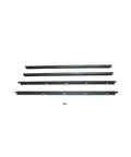 Chevrolet S Ten Lower Window Glass Seal Kit 1982 To 1993 4 Piece Weatherstrip Set For Driver And Passenger Doors Inner And Outer Belt Line Seals OE Quality Easy Install