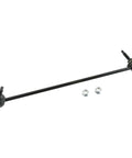 Solid As A Rock Heavy Duty Six Piece Front Suspension Kit Lower Control Arms Ball Joints And Sway Bar End Links Built Tough For Chevrolet Camaro 2014 2015 sway bar end link with nuts, black metal construction.