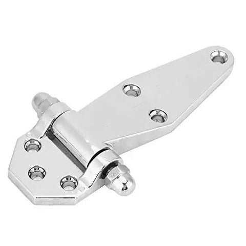 Cast Zinc Alloy Heavy Duty Hinge With 270 Degree Rotation For Cabinets And Closets Industrial Box Pivot, silver finish