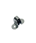 Marine Boat 1/4 Inch Surface Mount Pulley Block With Nylon Sheave And Stainless Steel T304, angled view showing mounting holes.