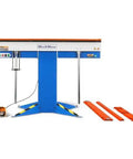 Industrial Magnetic Pan And Box Sheet Metal Brake For 20 Gauge Capacity with Electromagnetic Clamping front view