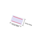 Dimensions of Pricing Label Paper Rolls For Pricemarker Machines 4000 Small Retail Price Tags Sticky Adhesive