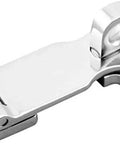 Marine Grade Stainless Steel Heavy Duty Door Hasp With Turning Padlock Eye Mount for outdoor doors and boats, corrosion resistant 316L latch