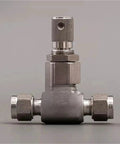 316L Stainless Steel MV Series Double Card Sleeve Metering Control Valve For Low Flow High Precision MV-1, front view