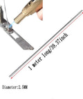 316L Stainless Steel Welding Wire For TIG GTAW Argon Arc Welding, 2.5mm Diameter, 100cm Length, 1kg Spool, shown in use