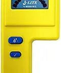 Pin Type LED Wood Moisture Meter Pro Grade 6 To 30 Percent Range 12 Bright LEDs for Clear Readouts J Lite Model in yellow