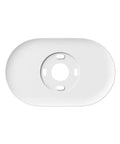 Thermostat Trim Kit For Nest Thermostat Easy Install Wall Plate Cover Snow Finish With Steel Plate And Mounting Screws
