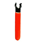 Get That Sweet Grip With This High Carbon Steel ER Collet Chuck Wrench Spanner For Your CNC Milling Machine And Lathe Clamping Nu, red handle.