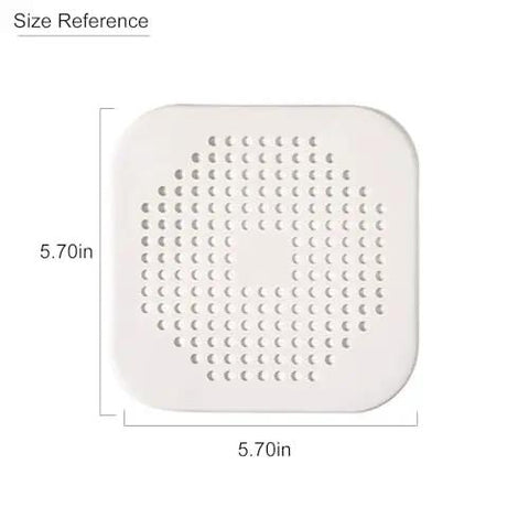 A Total Game Changer 3 Pack Silicone Drain Catchers For Sink And Tub Reusable Hair Strainers With Mesh Filter dimensions 5.70in.