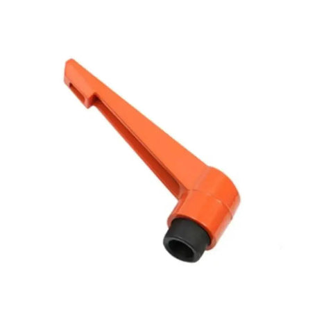 Bright orange lever handle for Top Notch Metal Clamping Knob With Buttery Smooth Adjustable Female Thread Lever Handle For Auto Shop Diy Builds Solid Locking Grip Fastening Nut.