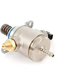 Premium High Pressure Fuel Pump 06J127025L side view showcasing robust design and fittings for Audi 2.0T engines.