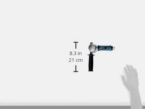 Heavy Duty Right Angle Die Grinder With.55 Hp Air Motor, 15000 Rpm Gearless Design, Extended Rear Exhaust, Long Shank, 1/4 Inch Collet, Built Different To Ace Any Metalworking Or Polishing Job