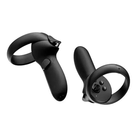 Focus Vision XR Headset Bundle With DisplayPort PC VR Streaming Kit controllers, ergonomic design for gaming.