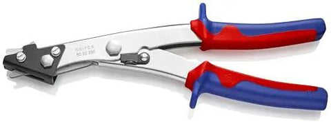 Pro Grade Sheet Metal Nibblers Set with multi component design for cutting iron, copper or aluminum up to 1.2 mm and plastic up to 2.0 mm