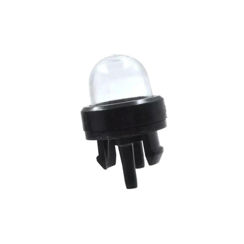 Primer Bulb Replacement for DSH700 DSH900 Concrete Cut Off Saw OEM 412224 showing transparent dome and black base