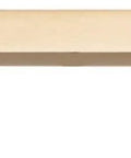 Front view of Sutton Satin Bronze Cabinet Pull 160 Millimeter Center To Center Soft Contoured Square Bar Handle for kitchens and furniture.
