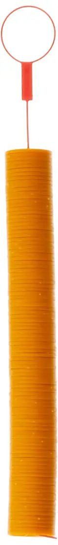 Stack of orange 1 inch plastic caps for stapler and nailer, used with SB150SLBC-1, part of Stapler And Nailer Cap 1000 Pack.