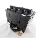 Side view of Bolt-On Mount BAB Industrial Miniature Circuit Breaker with Shunt Trip, 3-Pole, 50 Amp, 240 Volt AC, Quicklag Molded Case.