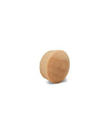 Half Inch Maple Round Head Screw Hole Plugs Pack Of 100 Wood Screw Covers For A Neat Slightly Raised Finish, single plug side view