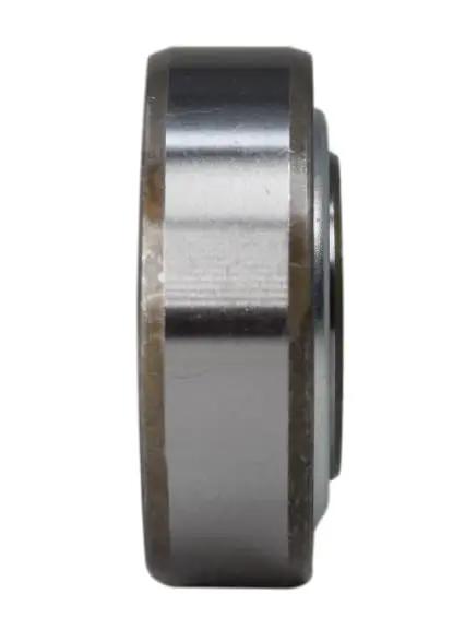 203JD Agricultural Spindle Bearing 2 Pack.669 Round Bore showing side view with sleek metal finish for heavy duty tractor repair.