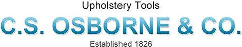 C.S. Osborne & Co. upholstery tools logo, established 1826, related to 12 Sets CS Osborne Brass Grommets And Plain Washers Kit Size 2 No G1 2 Model MPN 13018.