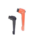 Top Notch Metal Clamping Knob With Buttery Smooth Adjustable Female Thread Lever Handle For Auto Shop Diy Builds Solid Locking Grip Fastening Nut In Bright Orange. Black and orange levers shown.